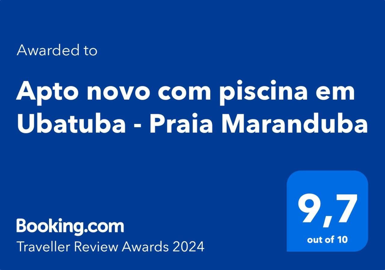 Apto Novo Com Piscina Em Ubatuba - Praia Maranduba Esterno foto